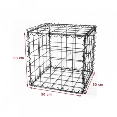 River Project 80*100mm Welded Gabion Boxes