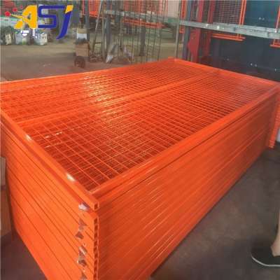welded temporary fence road barrier