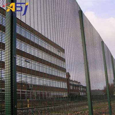 Prison Anti Climb High Security Wire Mesh Pvc Coated 358 Fencing